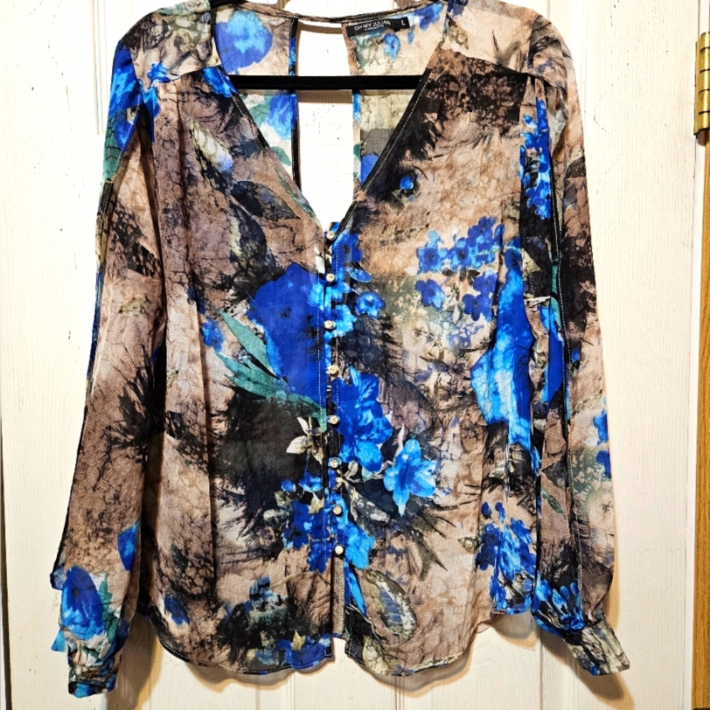 Oh My Julian Long Sleeve Blouse